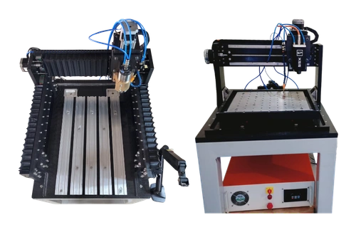 custom small CNC machines for precision machining of various materials including metals, plastics, and composites